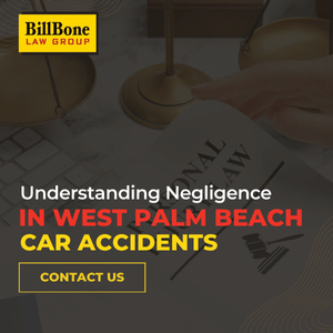 Negligence in West Palm Beach Car Accidents