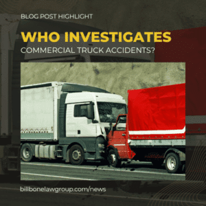 who investigates commercial truck accidents